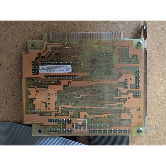 Vintage Western Digital WD1002A-WX1 MFM Hard Drive Controller 8-Bit ISA - Picture 5 of 7